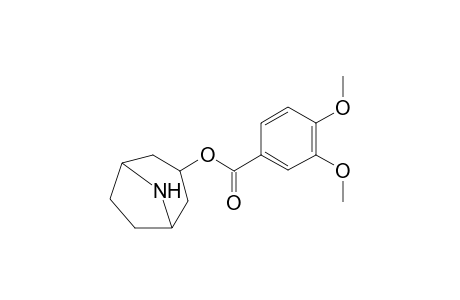8-Azabicyclo[3.2.1]oct-3-yl 3,4-dimethoxybenzoate