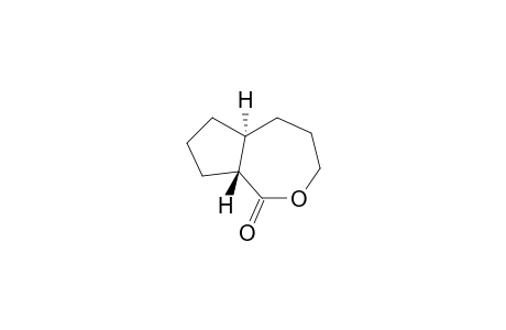 1H-Cyclopent[c]oxepin-1-one, octahydro-, trans-