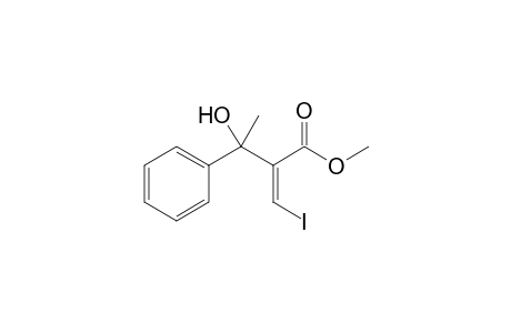 (2Z)-3-hydroxy-2-(iodomethylidene)-3-phenylbutanoic acid methyl ester