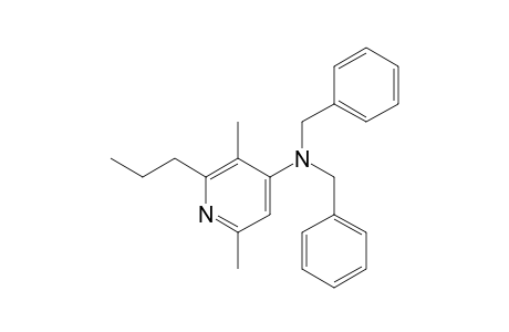 4-(dibenzylamino)-2,5-dimethyl-6-propylpyridine