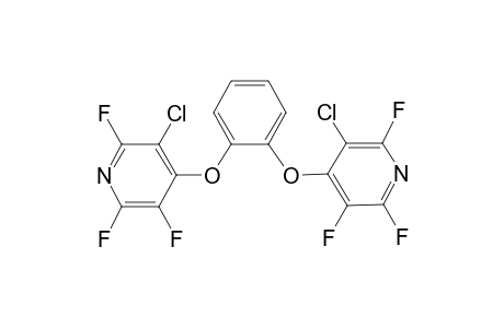 3-Chloro-4-{2-[(3-chloro-2,5,6-trifluoro-4-pyridinyl)oxy]phenoxy}-2,5,6-trifluoropyridine