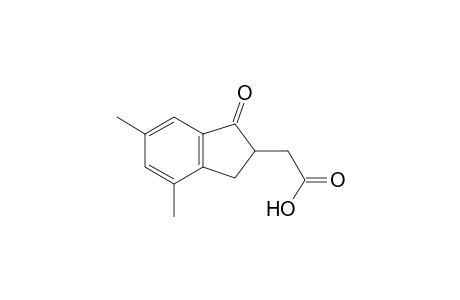 2-Carboxymethyl-4,6-dimethylindan-1-one