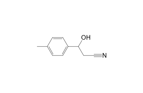 .beta.-Hydroxy-4-methylbenzenepropanenitrile