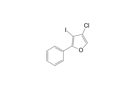 4-Chloro-3-iodo-2-phenylfuran