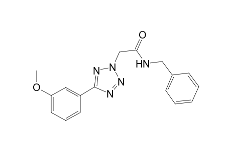 2H-1,2,3,4-Tetrazole-2-acetamide, 5-(3-methoxyphenyl)-N-(phenylmethyl)-