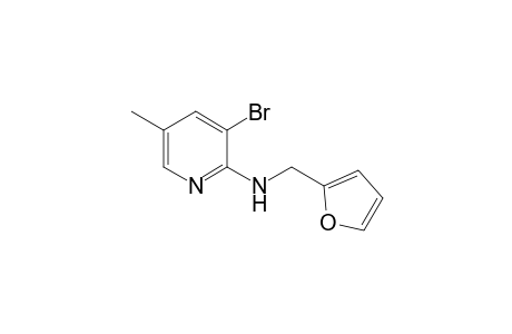 3-Bromo-2-[(furan-2'-yl)methylamino]-5-methylpyridine