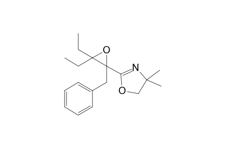 2-(2-benzyl-3,3-diethyl-oxiran-2-yl)-4,4-dimethyl-2-oxazoline