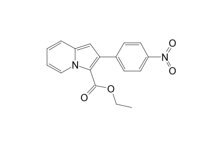 2-(4-nitrophenyl)-3-indolizinecarboxylic acid ethyl ester