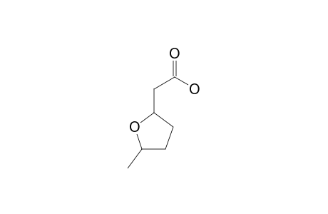 2-(5-METHYL-TETRAHYDROFURANYL)-ACETIC-ACID;(ISOMER-1)