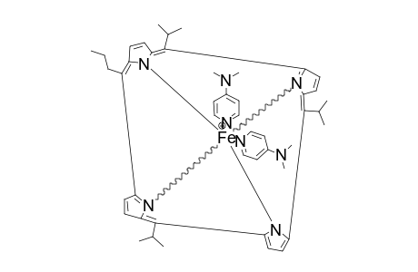 BIS-(4-DIMETHYLAMINOPYRIDINE)-(MESO-PROPYL-TRIISOPROPYLPORPHYRINATO)-IRON-(III);FE(T(I)PRP)(4-NME2PY)2