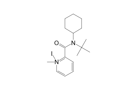 2-(N-CYCLOHEXYL-N-TERT.-BUTYLCARBAMOYL)-1-METHYLPYRIDINIUM-IODIDE