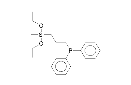 METHYL(DIETHOXY)(3-DIPHENYLPHOSPHINOPROPYL)SILANE