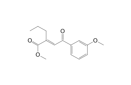 1-(3-Methoxyphenyl)-3-methoxycarbonyl-2-hexenone