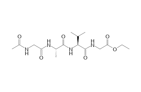 n-Acetyl-glycyl-alanyl-valyl-glycine ethylester