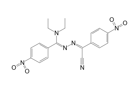 N,N-DIETHYL-p-NITROBENZAMIDE, AZINE WITH (p-NITROPHENYL)GLYOXYLONITRILE
