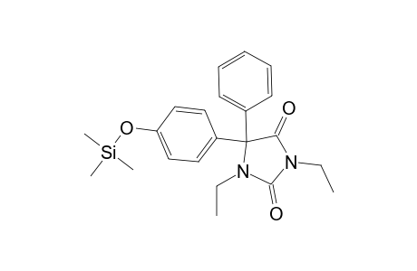 2,4-Imidazolidinedione, 1,3-diethyl-5-phenyl-5-[4-[(trimethylsilyl)oxy]phenyl]-