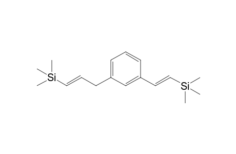 (1E)-1-(Trimethylsilyl)-3-{(E)-3-[2-(trimethylsilyl)vinyl]phenyl}prop-1-ene