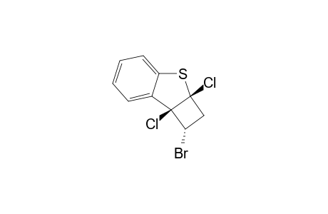 trans-6-Bromo-1,5-dichlor-2-thia-3,4-benzobicyclo-[3.2.0]-heptene