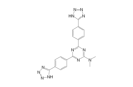 N,N-dimethyl-4,6-bis[4-(2H-1,2,3,4-tetrazol-5-yl)phenyl]-1,3,5-triazin-2-amine