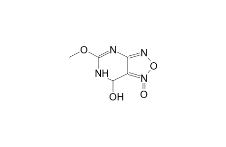 5-METHOXY-7-HYDROXYFUROXANO[3,4-D]-6,7-DIHYDROPYRIMIDINE