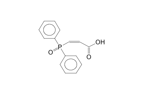 (Z)-3-DIPHENYLPHOSPHINYLPROPENOIC ACID