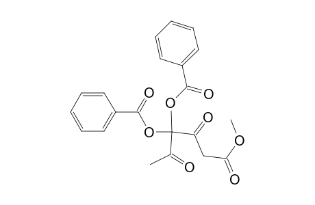 Methyl 4,4-Bis(benzoyloxy)-3,5-dioxohexanoate