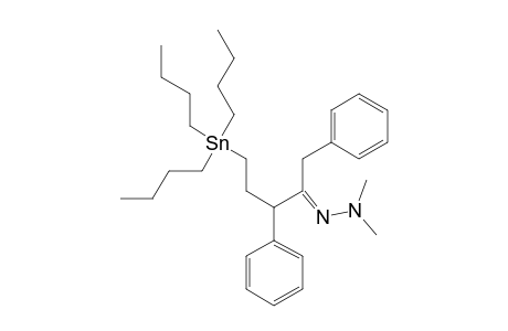 1,3-DIPHENYL-5-(TRIBUTYLSTANNYL)-PENTAN-2-ONE-N,N-DIMETHYLHYDRAZONE