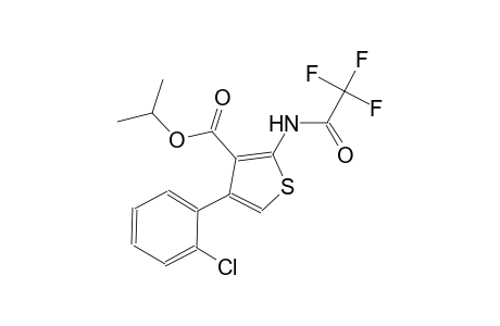 isopropyl 4-(2-chlorophenyl)-2-[(trifluoroacetyl)amino]-3-thiophenecarboxylate