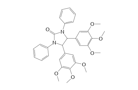 4,5-Di-(3,4,5-Trimethoxyphenyl)-1,3-diphenyl-imidazolidin-2-one