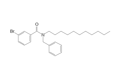 Benzamide, 3-bromo-N-benzyl-N-undecyl-