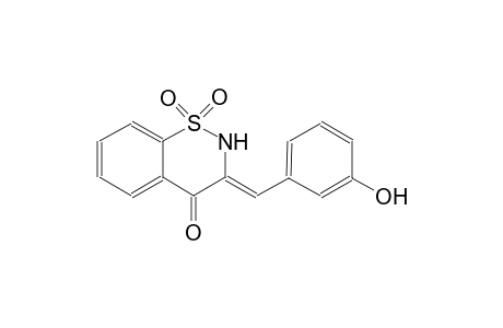 4H-1,2-benzothiazin-4-one, 2,3-dihydro-3-[(3-hydroxyphenyl)methylene]-, 1,1-dioxide, (3Z)-