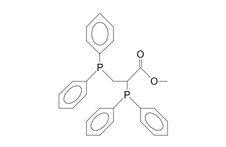 2,3-Bis(diphenylphosphino)-propanoic acid, methyl ester