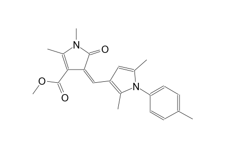 1H-pyrrole-3-carboxylic acid, 4-[[2,5-dimethyl-1-(4-methylphenyl)-1H-pyrrol-3-yl]methylene]-4,5-dihydro-1,2-dimethyl-5-oxo-, methyl ester, (4Z)-