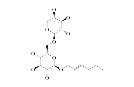 (E)-2-HEXENYL-ALPHA-L-ARABINOPYRANOSYL-(1->6)-BETA-D-GLUCOPYRANOSIDE