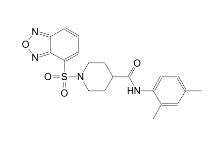 1-(2,1,3-benzoxadiazol-4-ylsulfonyl)-N-(2,4-dimethylphenyl)-4-piperidinecarboxamide