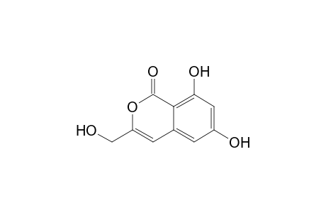 1H-2-Benzopyran-1-one, 6,8-dihydroxy-3-(hydroxymethyl)-
