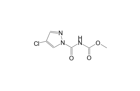 methyl (4-chloro-1H-pyrazol-1-yl)carbonylcarbamate