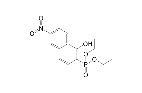 2-Diethoxyphosphoryl-1-(4-nitrophenyl)-3-buten-1-ol