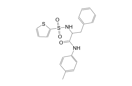 benzenepropanamide, N-(4-methylphenyl)-alpha-[(2-thienylsulfonyl)amino]-