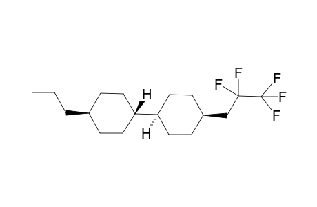 4-Propyl-'-(2",2",3",3",3"-pentafluoropropyl)-bis(cyclohexyl)