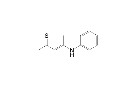 3-Pentene-2-thione, 4-(phenylamino)-