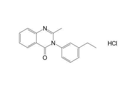 3-(3-Ethylphenyl)-2-methylquinazolin-4(3H)-one hydrochloride