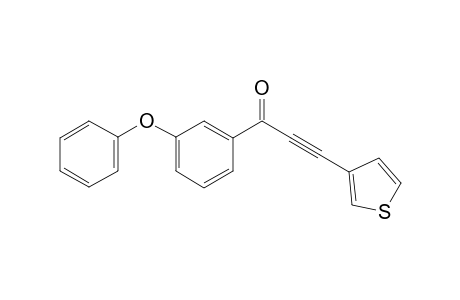 1-(3-Phenoxyphenyl)-3-(thiophen-3-yl)prop-2-yn-1-one