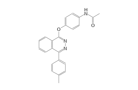 N-(4-{[4-(4-methylphenyl)-1-phthalazinyl]oxy}phenyl)acetamide