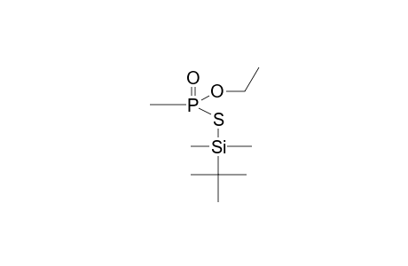 O-Ethyl-S-tert-butyl-dimethyl-silyl-methylthiophosphononate