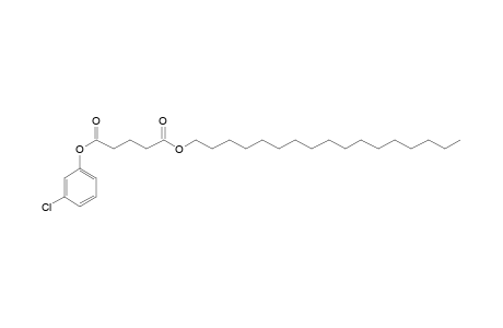 Glutaric acid, 3-chlorophenyl heptadecyl ester