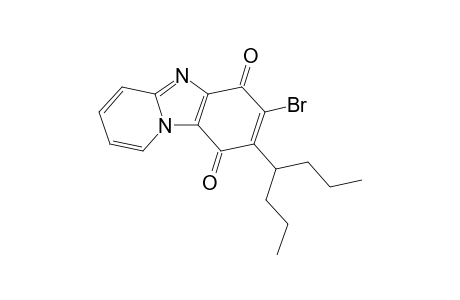 7-Bromo-8-(1-propylbutyl)pyrido[1,2-a]benzimidazole-6,9-dione