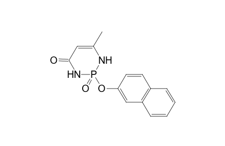 6-Methyl-2-(naphthalen-2-yloxy)-2-oxo-2,3-dihydro-1H-2.lambda.(5)-[1,3,2]diazaphosphinin-4-one