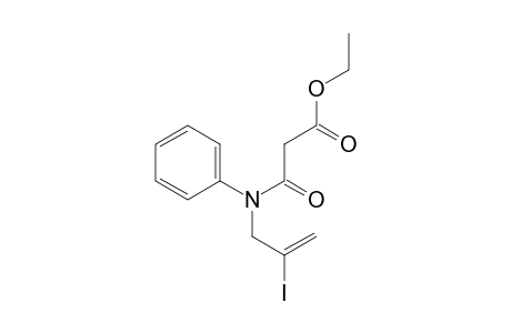 2-(Ethoxycarbonyl)-N-(2-iodoallyl)-N-phenylacetamide