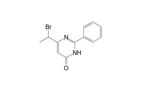 6-(1-Bromoethyl)-2-phenylpyrimidin-4(3H)-one